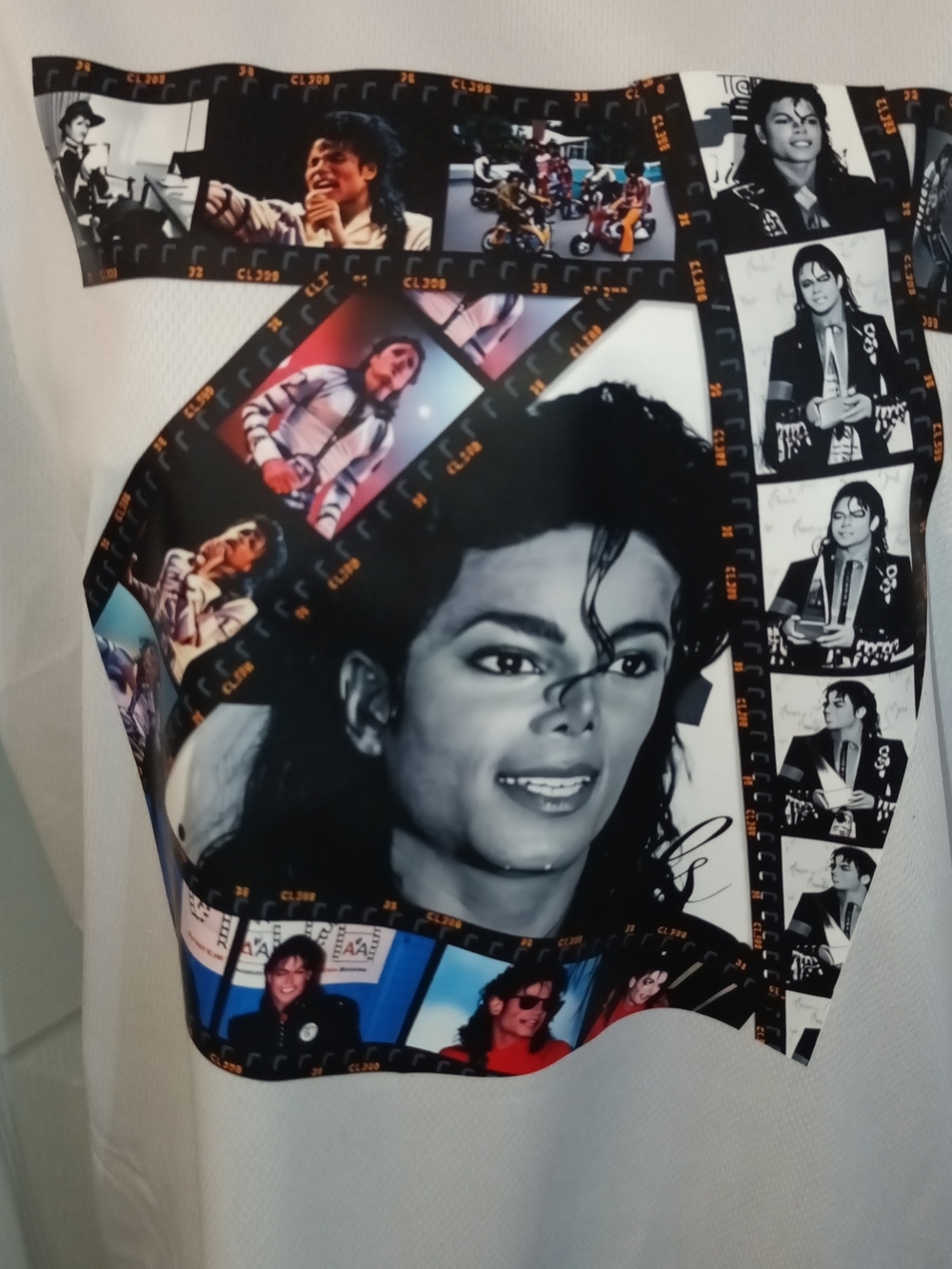 Michael Jackson Photo Collage Graphic Tee - New 4XL